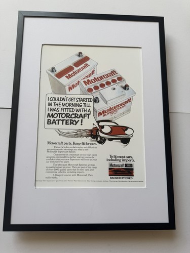 Batteria ford motorcraft nuova - batteria,