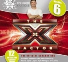 x factor karaoke cdg disc