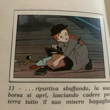 FIGURINA N.11 ANNA DAI CAPELLI ROSSI  ED.PANINI 1980  OTTIMA  DA RECUPERO