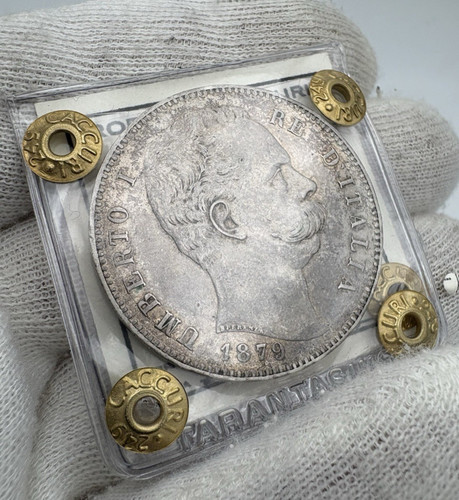 Italia umberto 5 lire - -, 1879
