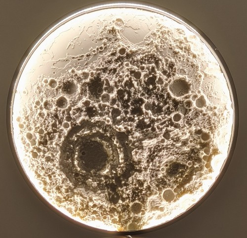 Lampada parete luna - da,
