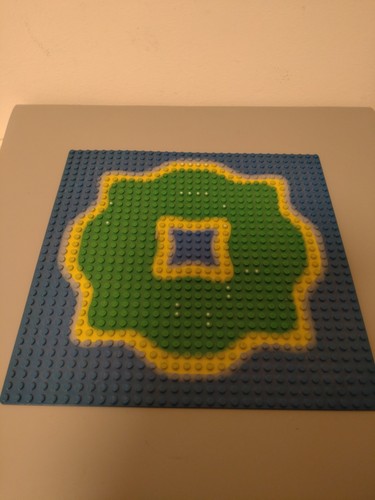 Lego 3811pb02 baseplate base - 3811pb02,
