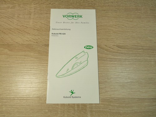 Gebrauchsanleitung vorwerk - gebrauchsanleitung,