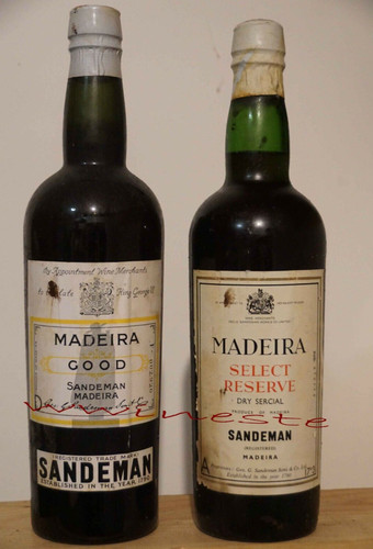 Madère sandeman madeira - 2x,