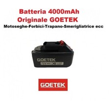 Batteria Di Ricambio 72v 4000mAh Originale GOETEK x tutti gli Elettroutensili