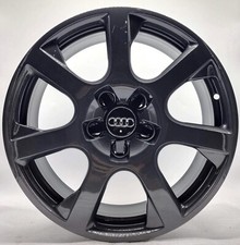 4 cerchi lega audi a4 a5 a7 q5 r17 antracite lucido lt005388