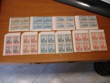 San Marino 1942 serie cpl. P.O. 10 v. Quartine ADF Bandiera italiana Arbe **SPL