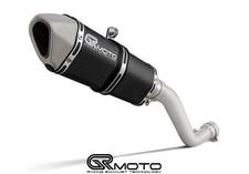 Scarico Per Suzuki GSXR 1000 K7 K8 4-1 2007-2008 GRmoto Silenziatore In Carbonio