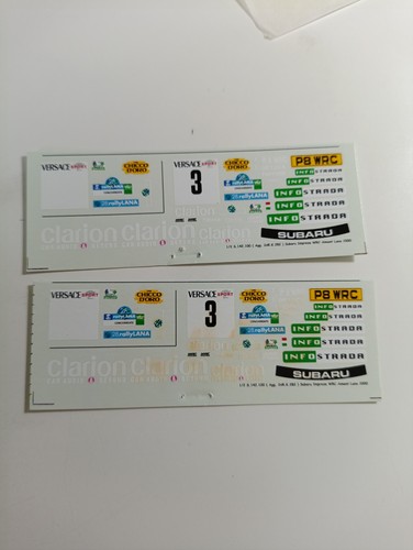 Decals subaru impreza wrc - subaru,
