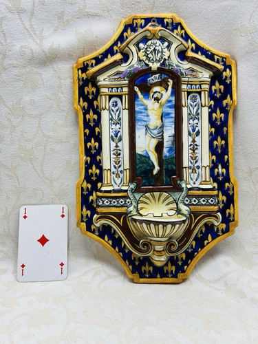 Gien holy water font - water,