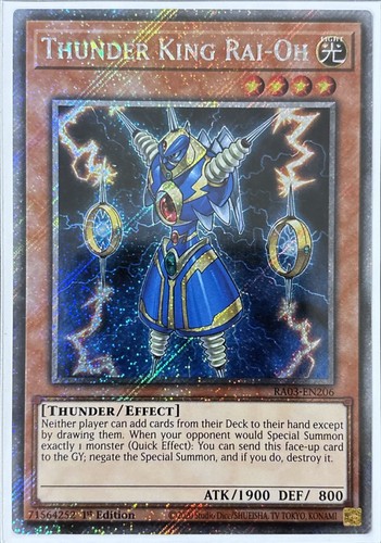 Thunder king rai ra03 - king, rai-oh