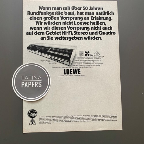 1972 loewe hifi - loewe,
