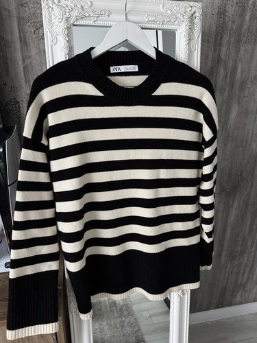 Maglione righe zara - a,