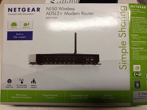 Ruter netgear n150 - netgear, wi-fi
