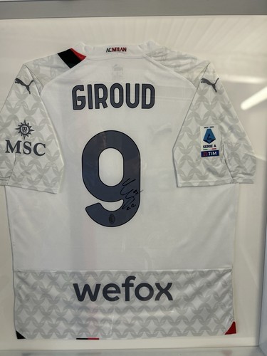Maglia away calcio autografata - maglia,