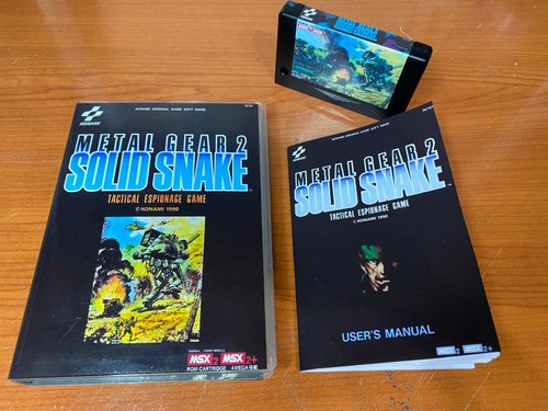 Msx solid snake msx2 - msx,