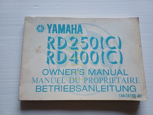 Yamaha 250 rd 400 - rd,