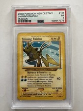 Pokemon  Shining Riachu PSA 1 111/105 Neo Destiny -no Charizard Crystal