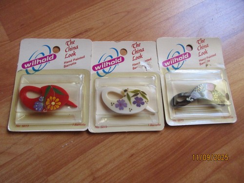 Barrette dipinte mano - barrette,