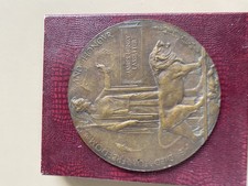 WW1 Medaglia Inglese Death Penny Plaque James Henry Lassetter Epoca Collezione