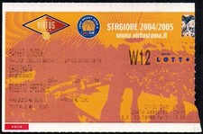 TICKET VIRTUS ROMA Vs BASKET LIVORNO - CAMPIONATO SERIE A1 BASKET 2004/05