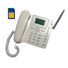 BW Telefono con Slot Sim GSM bianco - Fisso da tavola/scrivania - per (Y9w)