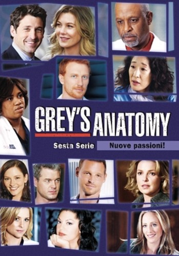 Cofanetto grey anatomy 6 - cofanetto, 6°