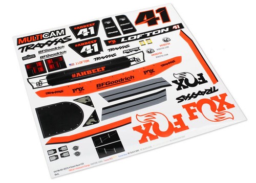 Traxxas trx8515 adesivi - trx8515,