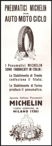 Pubblicita 1929 omino - 1929,