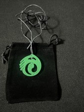 Tomb raider green necklace - tomb,