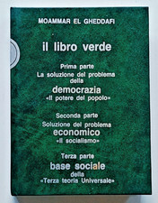 IL LIBRO VERDE, Moammar El Gheddafi, Centro Int ric st sul Libro verde 1984.