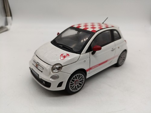 Fiat 500 abarth - 500, white