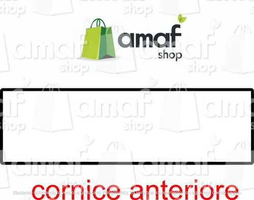 Cornice adesiva targa auto - cornice,