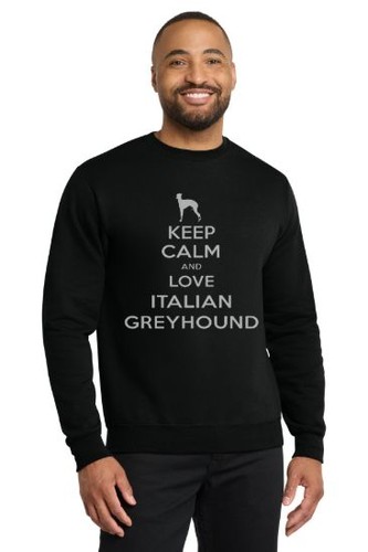 Felpa girocollo keep calm - felpa, and