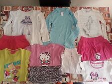 lotto 432 stock 10 pezzi abbigliamento bimba bambina 4-5 Anni