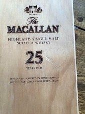 Macallan empty box only 25