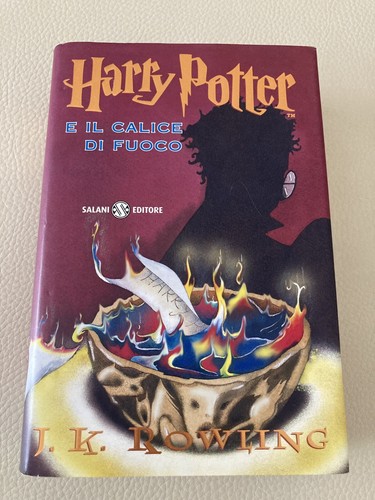 Libro harry potter calice - harry,