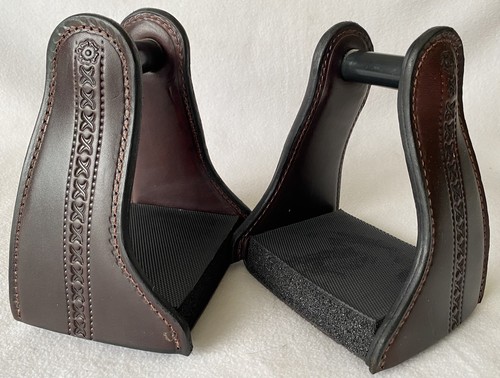 New circle leather padded - circle, y