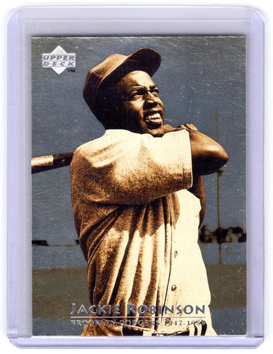 Upper deck jackie robinson - deck,