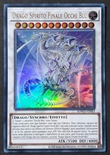 Drago spirito finale occhi - spirito, blu