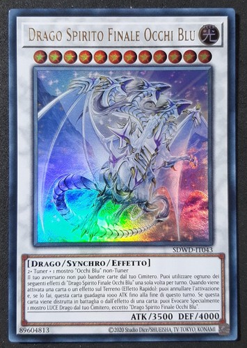 Drago spirito finale occhi blu - spirito,