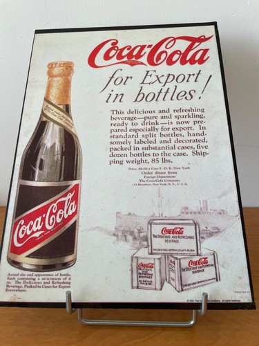 Coca cola targa metallo - coca, for