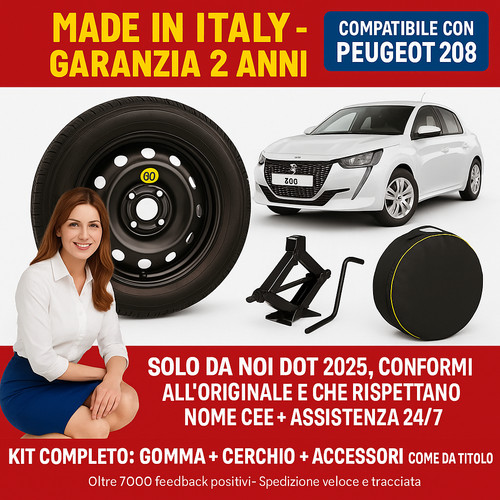 Kit ruotino scorta - ruotino, di