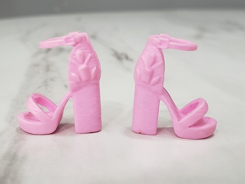 Scarpe con tacco rosa mattel - scarpe,
