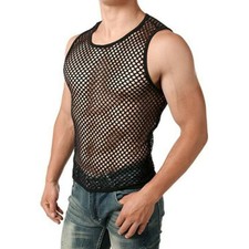 Uomo Rete Rete Trasparente