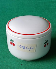 VECCHIA ZUCCHERIERA IN PORCELLANA CILIEGIE RICHARD GINORI VINTAGE. CR40