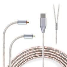 Cavo di Ricambio da IPX T2 a Type-C 4 Core Cavo Auricolari per Cuffie ETYMOTIC...