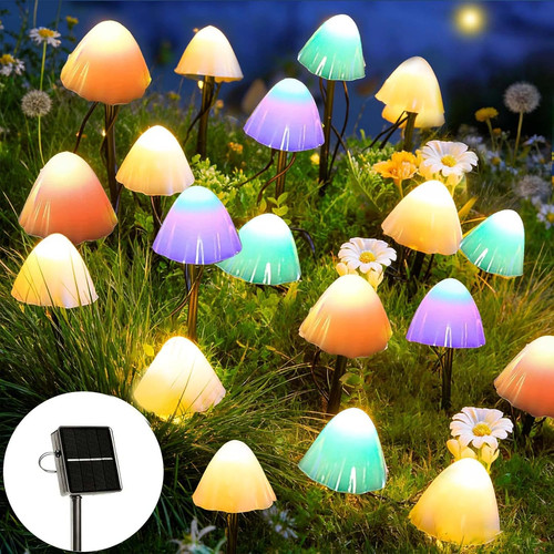 Led fungo luci solari - led, da
