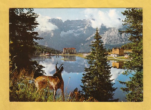 Dolomiti lago misurina - lago,