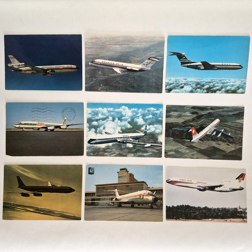 Aerei gulf air alitalia boac - air,